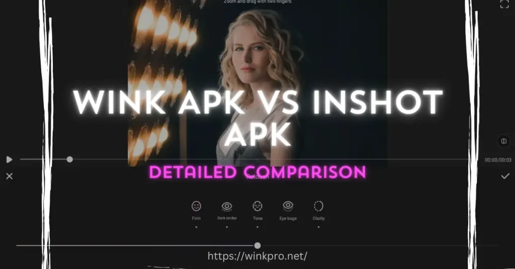 wink vs inshot, wink apk vs inshot apk